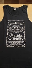Lynyrd Skynyrd Tank Top shirt Florida whiskey Music Band