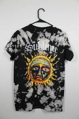 T-Shirt Black Tie Dye Distressed | eBay