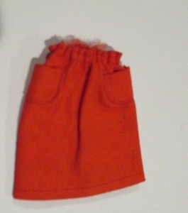 ebay red skirt