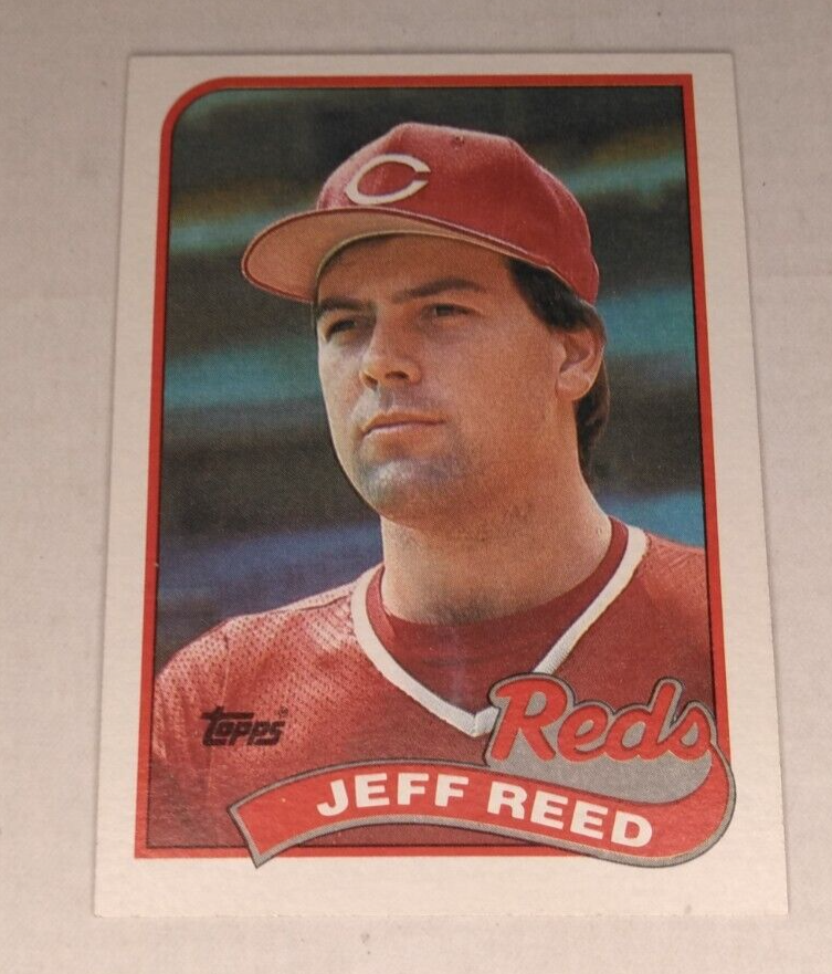 1989 Cincinnati Reds Topps #626 Jeff Reed | eBay