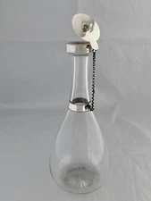 Sterling Silver Decanter LARGE 1881 Sheffield VICTORIAN Antique Wine Claret Jug