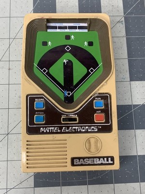Mattel Electronics Baseball Game. Rare 'Made In Korea' variant 1978 Used (E1)