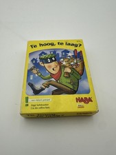 Dutch Card Game Te Hoog, Te laag? Too High Too Low Haba