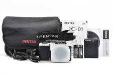 Pentax K-01 Digital SLR Camera Body Black Shutter Lens Kit Tested Working
