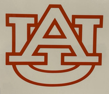 Auburn Tigers Die Cut Vinyl Decal