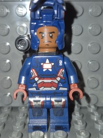 LEGO IRON PATRIOT JAMES RHODES MINIFGURE 2013 MARVEL THEME