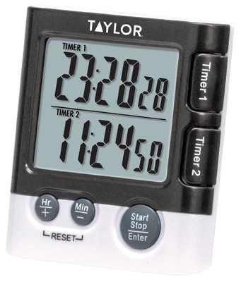 6 Pack - Digital Timer/Clock, Dual-Event, 1 ''AAA'' - 5828