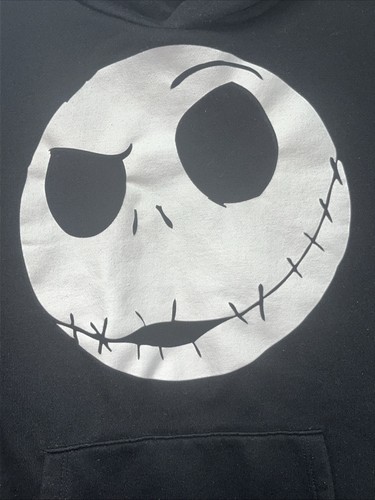 Disney The Nightmare Before Christmas Jack Skellington Boys Hoodie Size 11/12 - Picture 5 of 9