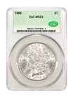 1900-P Morgan Silver Dollar – CACG MS62 – Lustrous Mint State