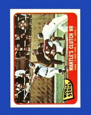 1965 Topps Set-Break #134 Mickey Mantle Ws3 NM-MT OR BETTER *GMCARDS*