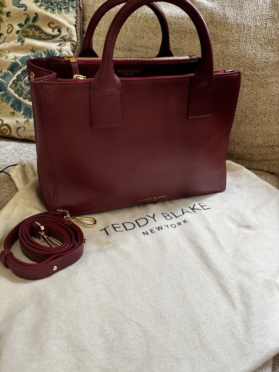 Teddy Blake-Bella Palmelatto- Red Purse Bag- 15”