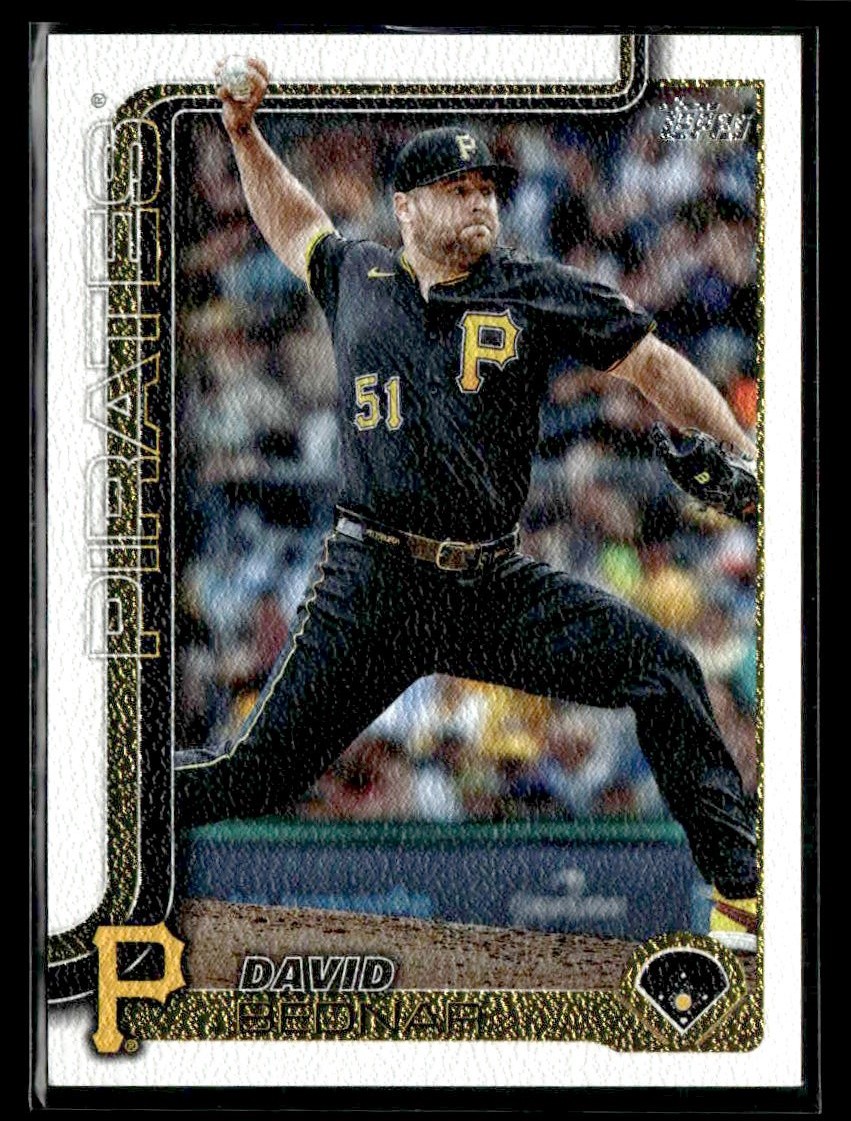 2025 Topps #381 David Bednar Canvas #/50