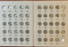 Complete Silver Roosevelt Dime Set 1946–1964 BU In New Harris Folder