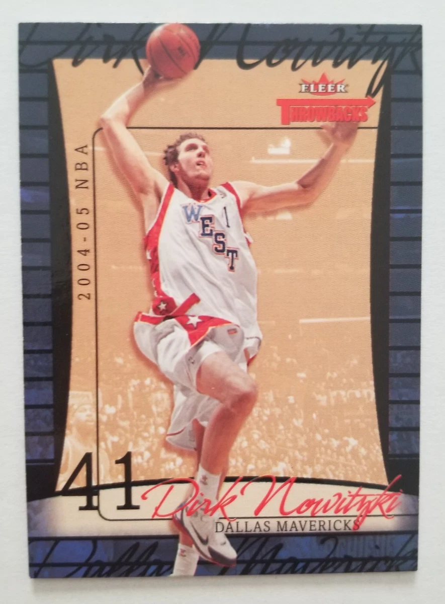 Fleer Dirk Nowitzki Basketball 2004-05 Season Sports Trading Cards 