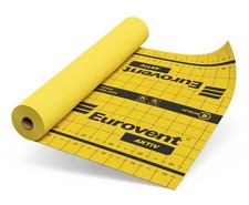 Eurovent® AKTIV zweilagige aktive Dampfbremse KLIMAMEMBRAN 1,5 x 50m = 75m²