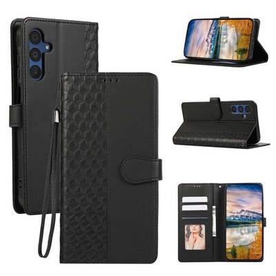Flip Stand Wallet Leather Phone Case For Samsung Galaxy A57 A56 A17 A16 A15 A06