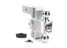 Weigh Safe CTB6-2.5 180 Turnover Ball 6" Drop Hitch w/2.5" Shank Keyed Alike