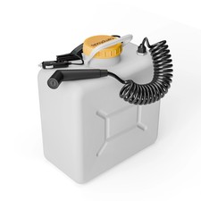 Frischwasser-Versorgung 16 Liter mit Campingdusche inkl. Pumpe f&uuml;r 12V