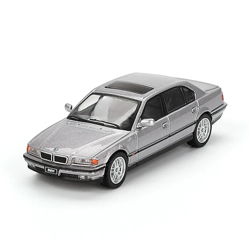 【レア！希少品】ブリストルテムズバレーefe 176 20801 ミニカー模型車 Mini GT 1:64 Diecast Model Car BMW 750IL Aspen Silver Metallic