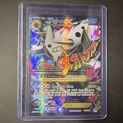 mega aggron pokemon card Pokemon Card Mega Aggron EX Primal Clash 94/160 Holo Foil Rare