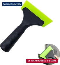 Small Squeegee with 5 Inch Green Rubber Window Tint Squeegee, Mini Wiper Window