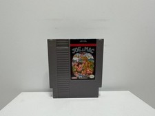 Joe & Mac (Nintendo NES 1990) Authentic/Tested/Works