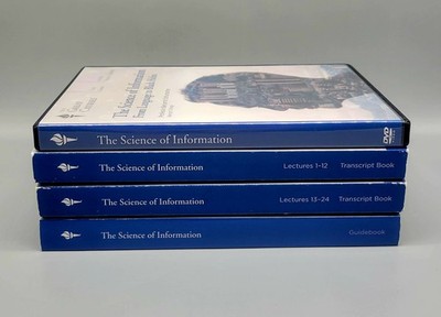 The Science of Information From Language to Black Holes - DVD/PB set - VG