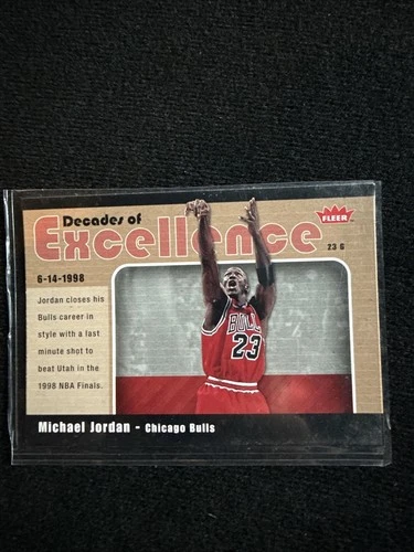2007-08 Fleer - Decades of Excellence Michael Jordan #3