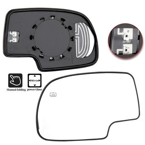 Door Mirrors Fits 1999-2007 Chevy Silverado GMC Sierra L&R GlassHeated Power