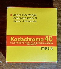 Unopened Kodachrome 40 Super 8 Color Movie Film Expired 1983
