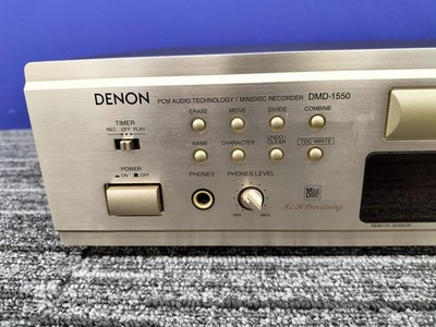 DENON DMD-1550 | MD Deck Recorder Player – From Japan – Used