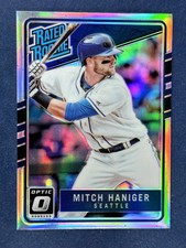 2017 Donruss Optic Silver #64 Mitch Haniger Seattle Mariners RC