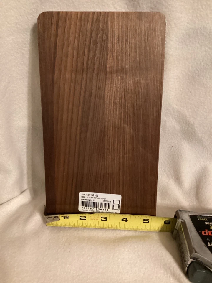 Wooden Note Pad Holder With Lined Note Pad - New In Packaging - Image 3 of 3