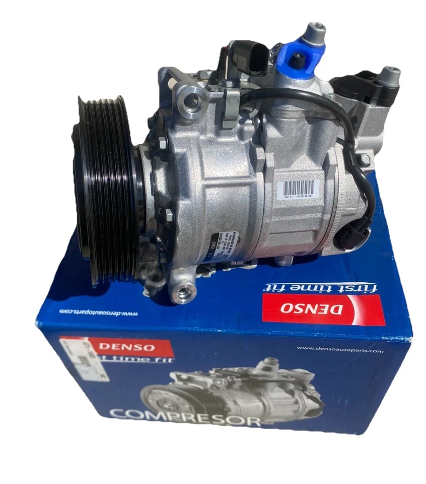 OEM AUDI 8K0260805K DENSO 4711503 A/C Compressor for Q5 A6 S4 S5 MADE IN GERMANY - Image 2 of 4