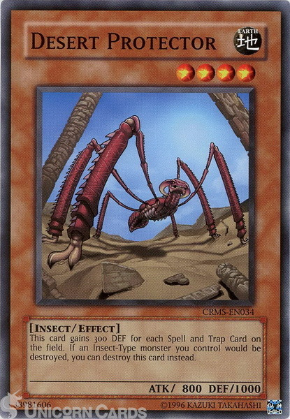 CRMS-EN034 Desert Protector Common UNL Edition Mint YuGiOh Card