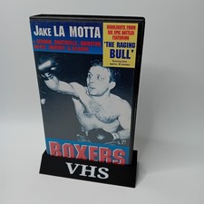 JAKE LA MOTTA BOXERS VHS TAPE - RARE RETRO MOVIE VOL 14