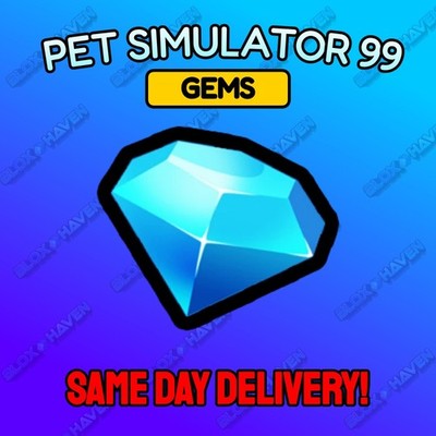    1B-50B GEMS PS99  PET SIMULATOR 99 | CHEAPEST | SAME DAY DELIVERY!  