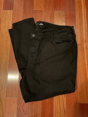 Old Navy Black Women's Jeans Size 24 Midrise Rockstar Super Skinny Stretch