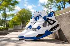 Men's Jordan 4 Retro GG  Motorsport  408452-117 Size US 7-12