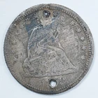 1858-P Seated Liberty Quarter — photo from another recent sale