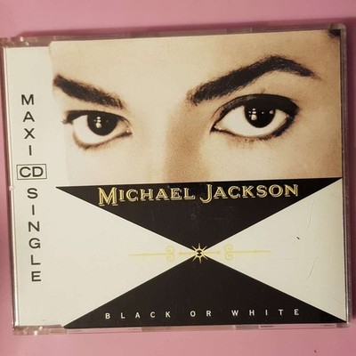 MICHAEL JACKSON Black Or White  EX/EX (MCD)