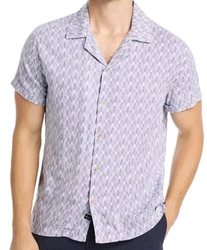 Rails Lanai Tin Stamp Seatia Short Sleeves White Hue Men's Shirt XXL - Picture 13 of 23