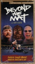 Beyond the Mat VHS, 2000, Special Edition - Unrated Directors Cut BRAND NEW