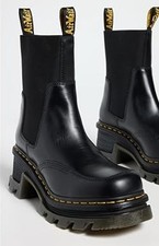 🔥 Woman's Boots Dr. Martens Corran Chelsea 31485001 | Black Atlas | US: Size 9 
