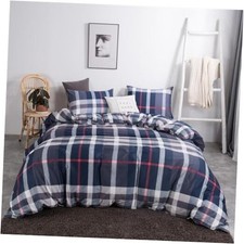 Blue Plaid Twin Comforter Set Tartan Buffalo Twin/Twin XL Navy Blue Plaid