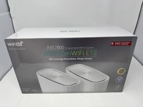 ASUS ZenWiFi ET9 AXE7800 Tri-band Mesh WiFi 6E Router - Thumbnail 4