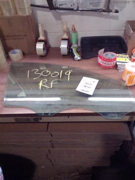 Passenger Front Door Glass 6 Cylinder Solar Fits 06-10 SONATA 225182 - Image 2 of 4