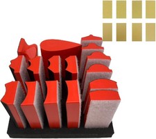 Contoured Profile Sanding Pad Tools Sethand Sand Chassis For Wood Furniture Contoured Profile Sanding Pad Tools Sethand Sand Chassis For Wood Furniture