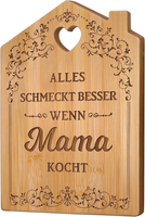Mama Geschenk - Graviertes Bambus Schneidebrett, Geburtstagsgeschenk FüR Mama, G