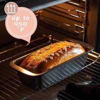 2 Stk Edelstahl Brotbackform, 19X9X6Cm Klein Kastenform Kuchen Backform